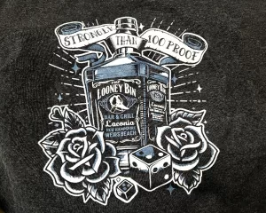 "stronger than" Looney Bin shirt